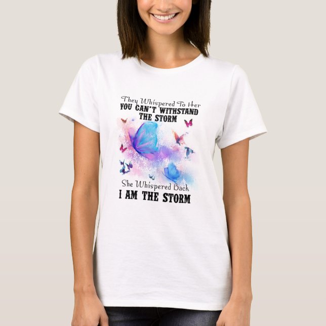 De viskade för henne att du inte kan stå emot stor t shirt (Framsida)