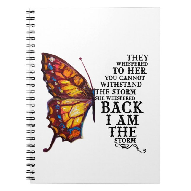 De viskade för henne, du kan inte stå emot anteckningsbok (Framsidan)