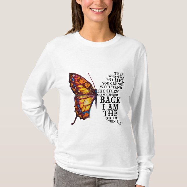 De viskade för henne, du kan inte stå emot t shirt (Framsida)