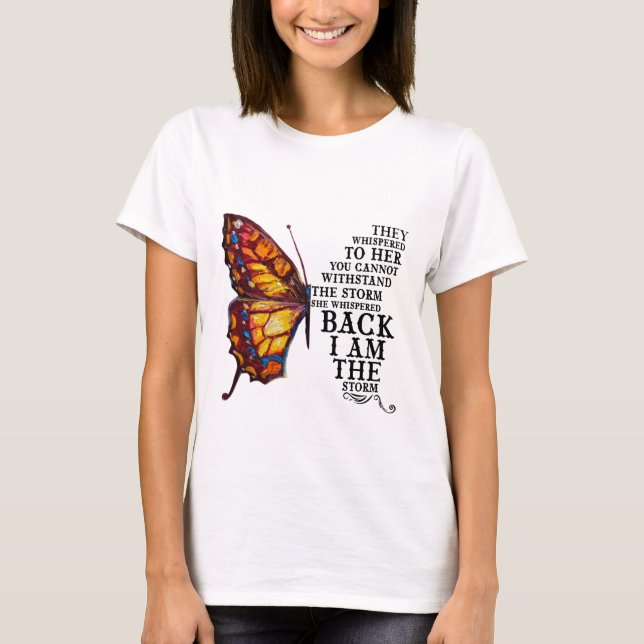 De viskade för henne, du kan inte stå emot t shirt (Framsida)