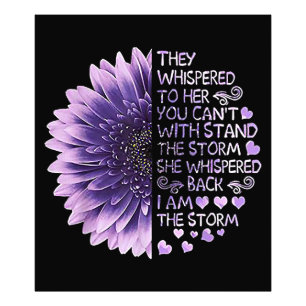 De viskade för henne... Du kan inte stå för soten Fototryck