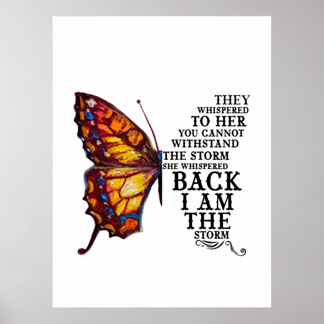 De viskade henne. Du kan inte stå emot stormen Poster (Framsidan)