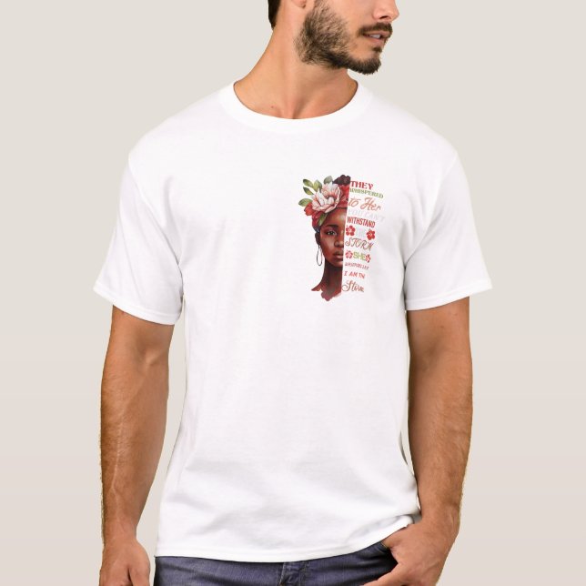 de viskade till henne du klarar inte stormen t shirt (Framsida)