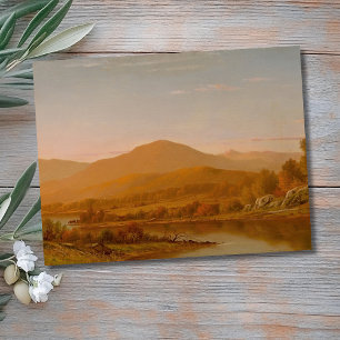 De vita bergen - Charles W. Knapp Vykort
