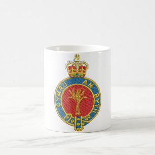 De walesiska vakterna kaffemugg