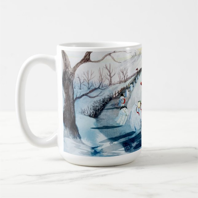 De Wassailing-spökena Kaffemugg (Vänster)