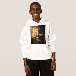 De Wicked Flee Proverbs 28:1 KJV Boy's T Shirt