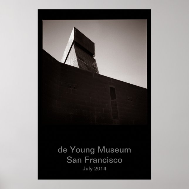 de Young Museum San Francisco Poster (Framsidan)