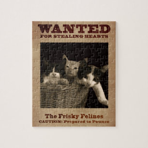 De ystra kattdjuren pussel