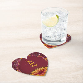 "De yttre Blommarna: A Firande i Kärlek" Bröllop Underlägg Papper