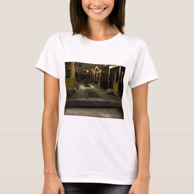 DEA01 Bungalows.tif T Shirt (Framsida)