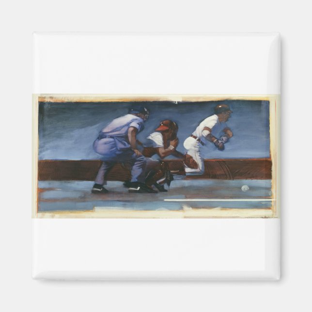 DEA23 Baseball 2.tif Magnet (Framsidan)