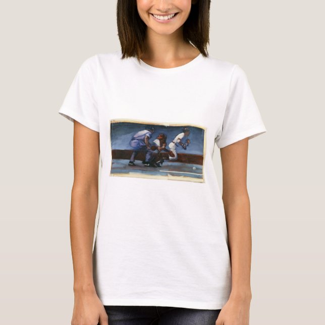 DEA23 baseball 2.tif T Shirt (Framsida)