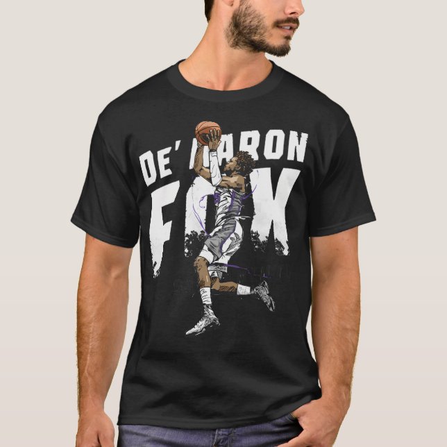 De'Aaron Fox Lay T Shirt (Framsida)