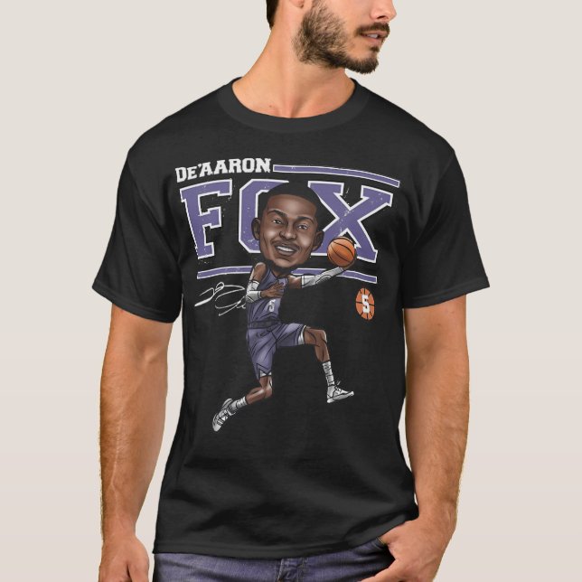 Deaaron Fox Sacramento T Shirt (Framsida)