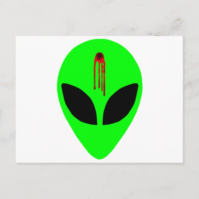 Dead Alien Vykort (Framsida)