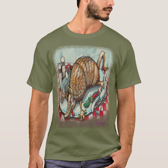 Dead Armadillo T Shirt (Framsida)