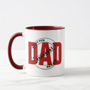 Dead Beat Pappa avvisning Mugg