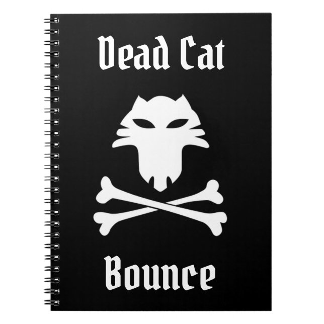 Dead Cat Bounge Anteckningsbok (Framsidan)