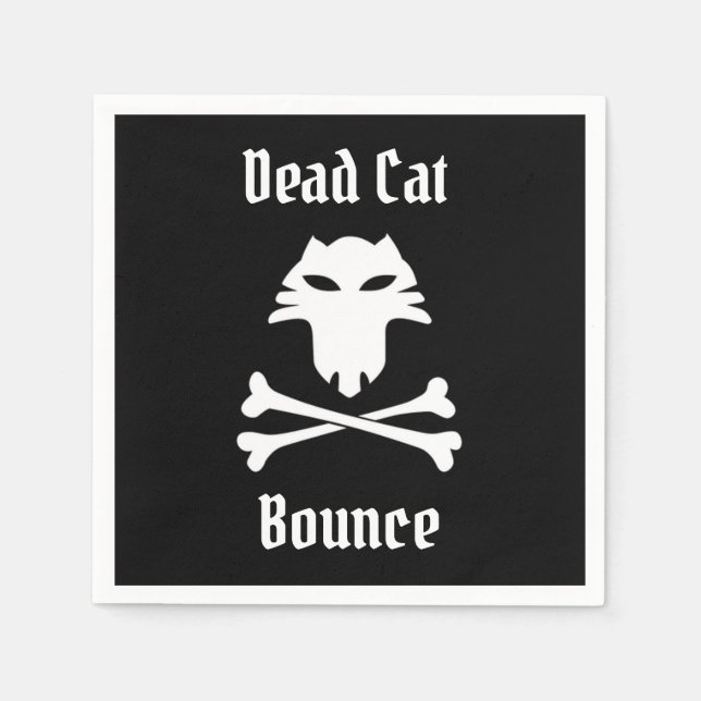 Dead Cat Bounge Pappersservett (Framsidan)