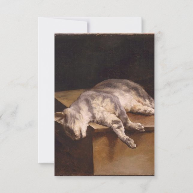 Dead Cat (Théodore Géricault) Kort (Framsida)