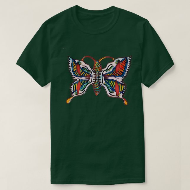 Dead Co Steal Din Ansikte Butterfly Hand plockade  T Shirt (Design framsida)