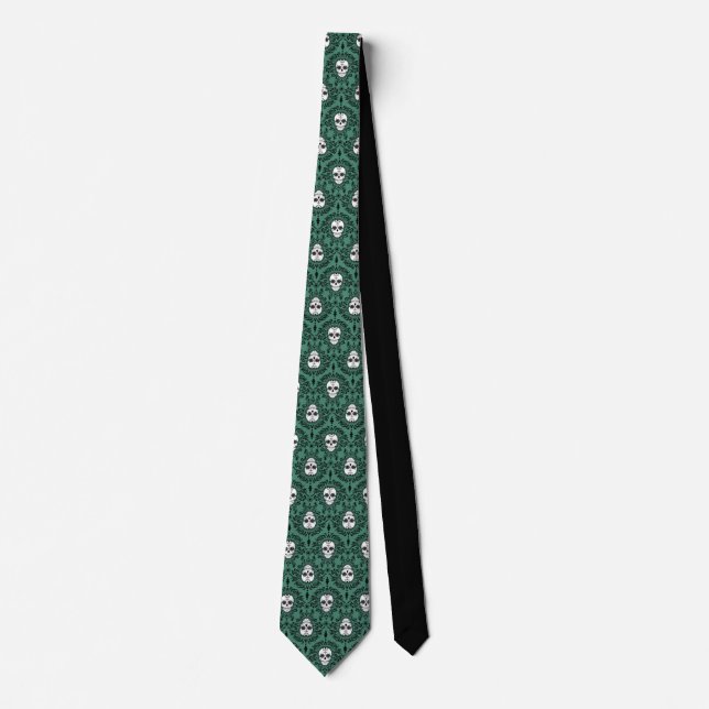 Dead Damask - Chic Sugar Skull Tie Slips (Framsida)