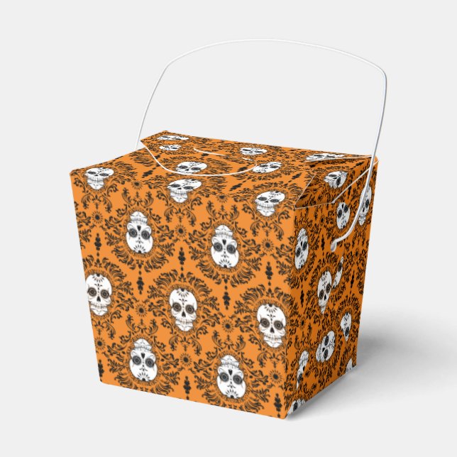 Dead Damask - Chic Sugar Skull-uppsamlingslådor Presentaskar (Framsidan Sidan)