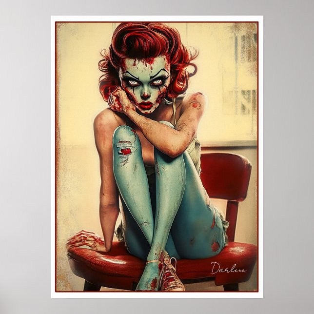 Dead, Dreamy, and Dangerously Darling: Darlene Poster (Framsidan)