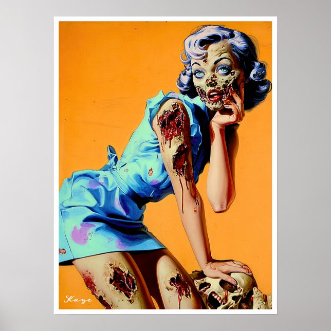 Dead, Dreamy, and Dangerously Darling: Kaye Poster (Framsidan)