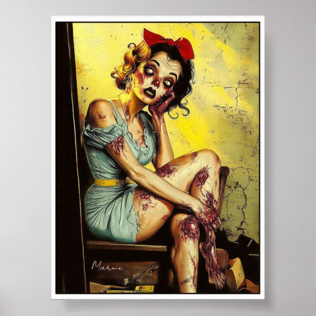 Dead, Dreamy, and Dangerously Darling: Marnie Poster (Framsidan)