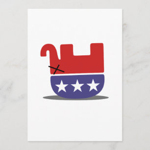 Dead Elephant GOP Inbjudningar