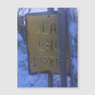 Dead End Snö Magnet