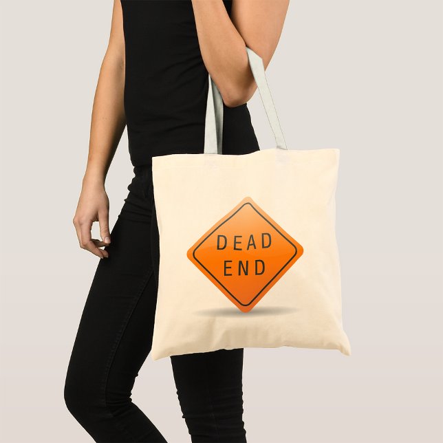 Dead End Tote Bag Tygkasse (Skapare uppladdad)