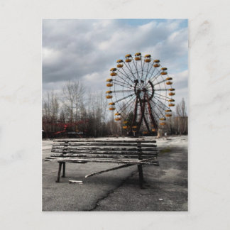 Dead Ferris Wheel Vykort