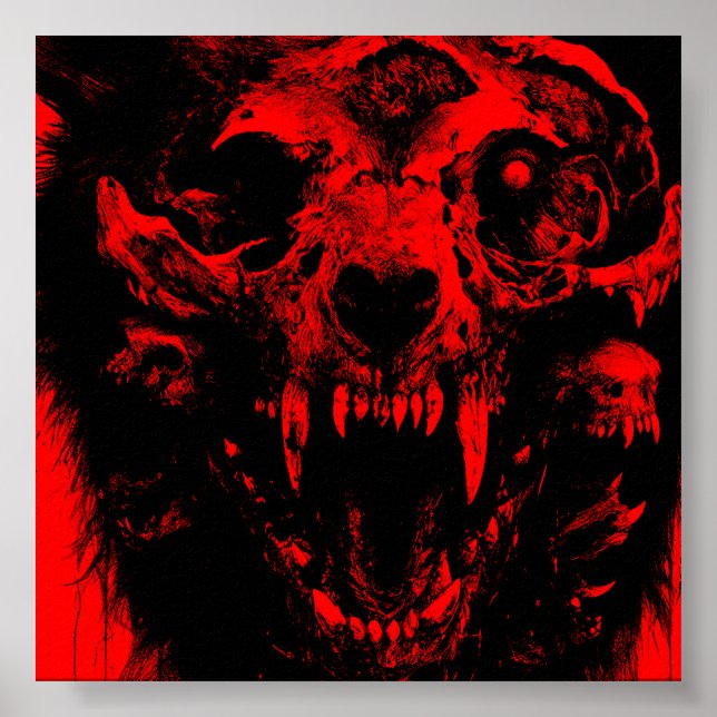 DEAD FLESH AMALGAMAMATION | Papper utskrift för pr Poster (Framsidan)