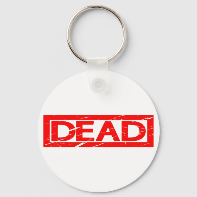 Dead Frimärke Nyckelring (Framsida)