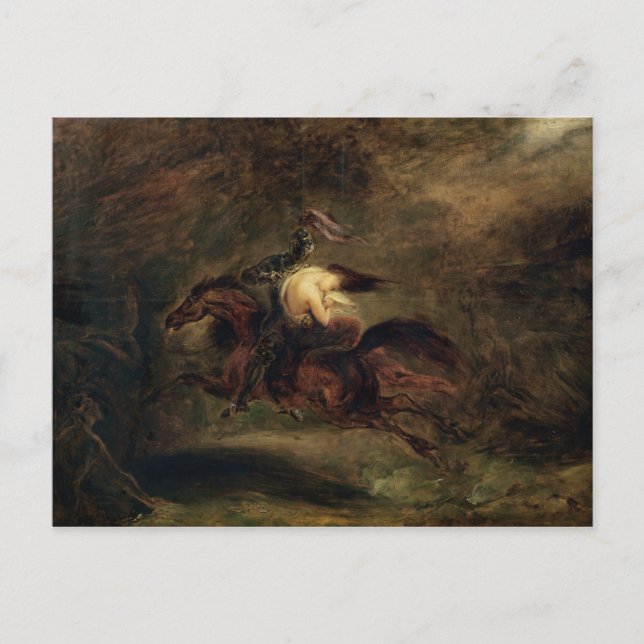 Dead Go snabbt, 1830 Vykort (Framsida)