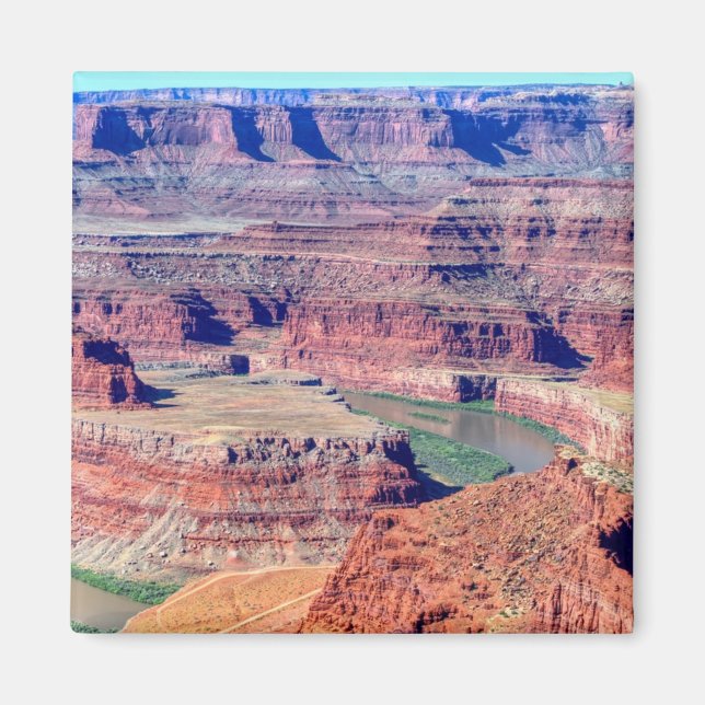 Dead-häststatsparken Moab Utah Magnet (Framsidan)