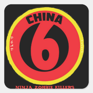 Dead Hearts Stickers Fyrkantigt Klistermärke