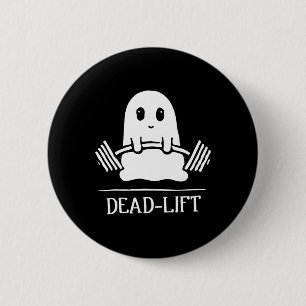 Dead Hiss Funny Ghost Gymer Halloween Weight Lifti Knapp