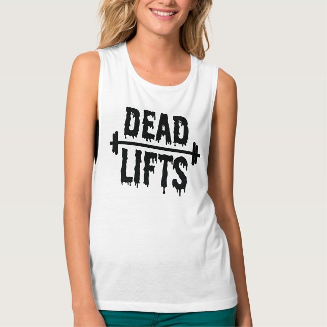 Dead Hiss Muscle Tank Tee Shirt (Framsida)