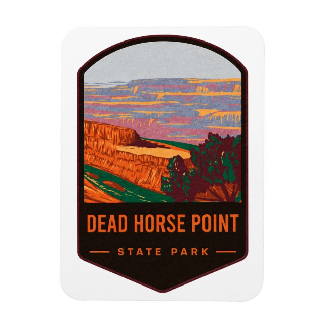 Dead Horse Point State Park Magnet (Vertikal)