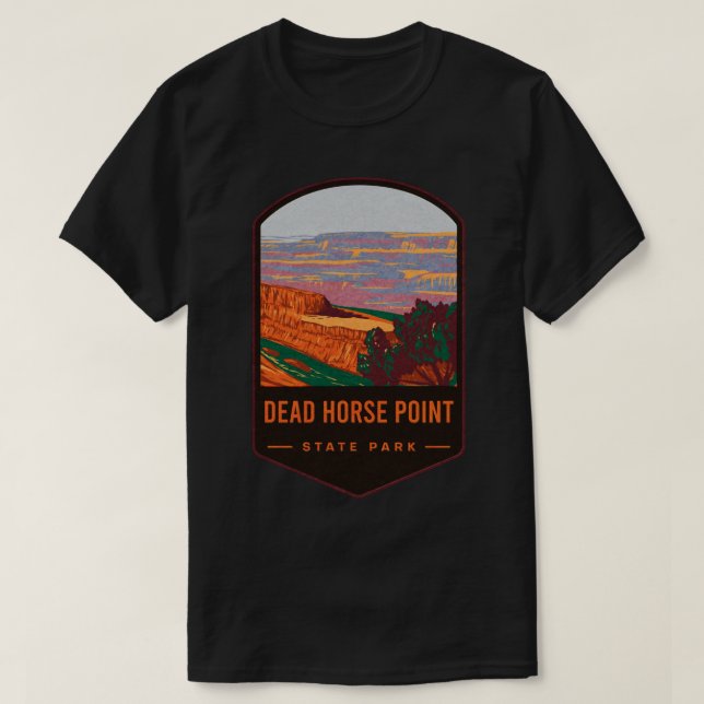 Dead Horse Point State Park Sticker T Shirt (Design framsida)