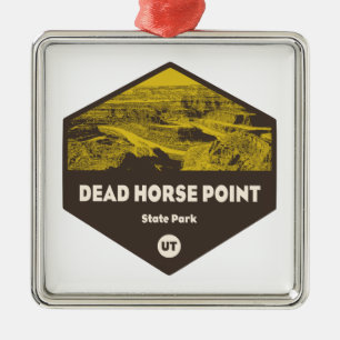 Dead Horse Point State Park Utah Julgransprydnad Metall