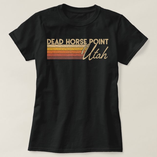 Dead Horse Point State Park Utah T Shirt (Design framsida)