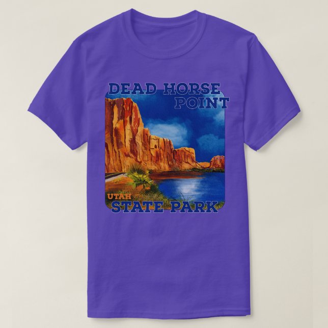 Dead Horse Point State Park Utah T Shirt (Design framsida)