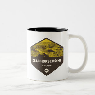 Dead Horse Point State Park Utah Två-Tonad Mugg