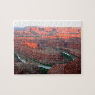 Dead Horse Point State Park, Utah, USA 3, sunrise Pussel