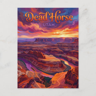 Dead Horse Point Utah Vykort